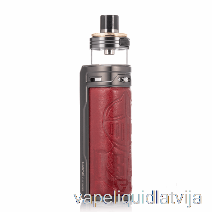 Voopoo Drag S Pnp-x 60w Pod Sistēmas Knight Red Vape šķidrums